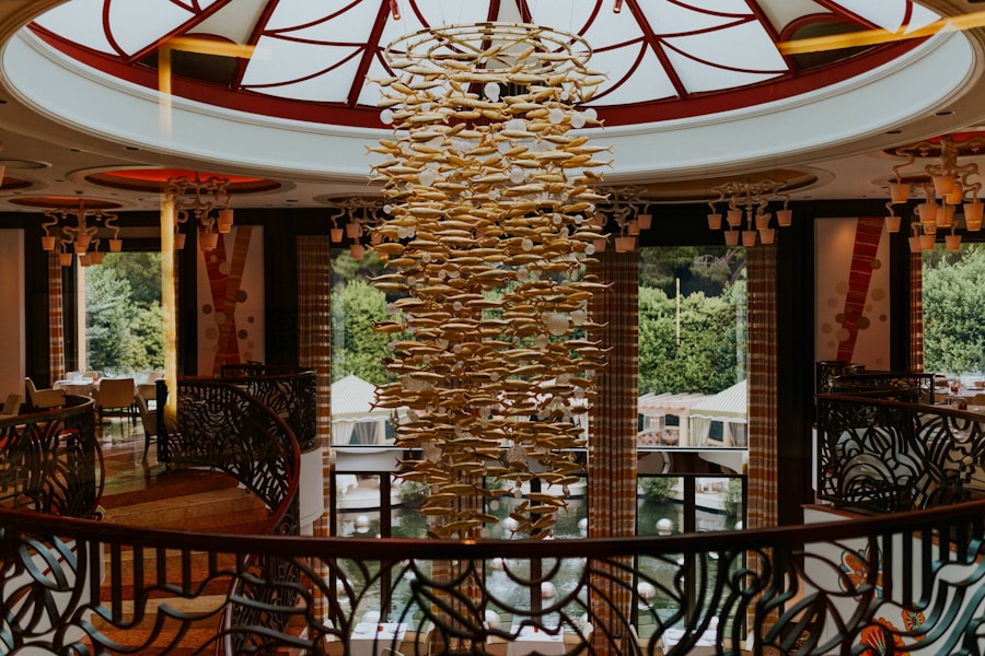Photo "Shell wind chime combination chandelier"